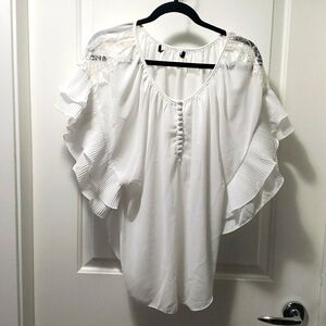 White blouse size l